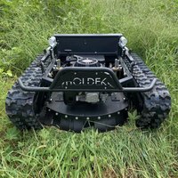55cm flat blade petrol remote-controlled lawn mower for golf courses orchards farms and grass removal