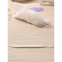 240Pcs/Box Portable Fish Bone Shape Disposable Toothpicks Teeth Cleaning Plastic Interdental Brush Gum Teeth Cleaning Oral Care