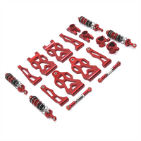 Metal Upgraded Swing Arm, Steering Cup, Set Of For SCY 1/16 JJRC RC Car Parts