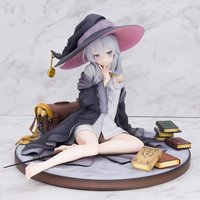 Anime Wandering Witch: The Journey of Elaina Figure Elaina Pajama Sitting Posture Action Figure PVC Model Toys Collection