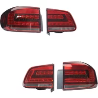 Rear Light Tail Lamp With LED Bulbs For VW Tiguan 2012 2013 2014 2015 2016 2017