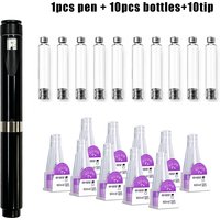 Wiederverwendbarer Stift-Injektor mit 10 Stück 3ml Kartuschen Set Tragbare Insulin-Injektionsstifte Peptid-Stift Dosiskontroll-Injektionsstifte
