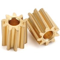 4pcs suitable for Thermomix Motor Gear TM5 TM6 Drive Lock Replacement Parts Brass Gears