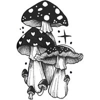 Herbal Mushroom Cute Tattoo Stickers Forest Natural Plant Temporary Tattoos for Men and Women Funny Easter Daily Use Hand Leg Neck Tattoo Long-Lasting Waterproof for 15 Days