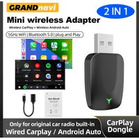 NEW Wireless CarPlay Android Auto Wireless Adapter Smart Mini Box Plug and play Connect Universal for Nissan Wireless Adapter