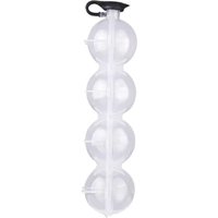 New 4 Hole Ice Ball Maker Mold Round Quick Demolding Ice Cube Maker Clear Ice Cube Mold for Bar Party