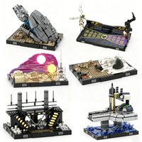 MOC Star Battle Classic Movie Scene Series 3D Model Building Blocks DIY Tech Modular Building Assembly Toy Boy's Birthday Set