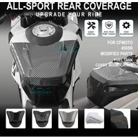 Motorcycle Carbon Fiber Fuel Gas Tank Cover Guard Protector Fit For CFMOTO 450SR 450 sr