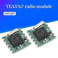 DC5V TEA5767 FM Stereo Receiver Module I2C Interface for Arduino MCU DIY Car Audio 76-108MHz