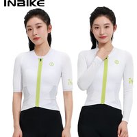 AliExpress INBIKE 2025 Womens Cycling Jersey Short Sleeve Mountain Bike Tops Shirt for Ladies Ultra-breathable Cycle Bicycle Biking Clothes
