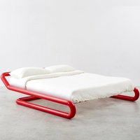 Double bed 1.8 meters thickened and reinforced stainless steel wrought iron single bed 1.5 meters customized