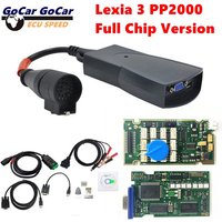 Professionelles Diagnosegerät Vollchips Lexia3 PP2000 OBD2 Diagbox V9.91 Firmware 921815C für Citroen Peugeot Lexia 3 V7.83