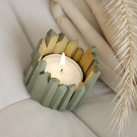 3D Flowerpot Gypsum Silicone Mold Diy Epoxy Resin Production Tool Home Candle Holder Plant Succulent Cement Concrete Mold