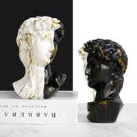 1 piece Nordic David character portrait resin sculpture sample room decor living room art figure home decor