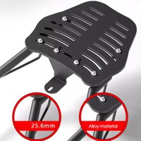 Motorcycle Luggage Rack Multipurpose Adjustable Luggage Rack Wear-Resistant Trunk Rack Motorcycle Accessories for Daily Life