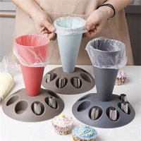 1Pcs,Pipping And Tips Holder,For Cake Decorating,Baking Tools,Home Kitchen Accessories,Birthday cake decorating bag tool