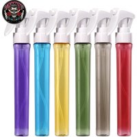 Transparent Colorful Spray Bottle Mini Plastic Thumb Watering Can Portable High Pressure Refillable Bottle Beauty Salon Tools