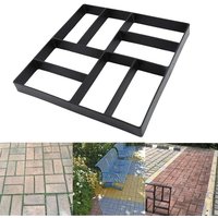 Pavement Plastic Path Maker Paver Molds Diy Garden Stone Brick Concrete Mold Irregular Brick Path Paving Paver Cement