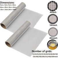 1pcs 304 Stainless steel filter screen 5/8/20/30/40-500 Mesh Woven Wire High Quality Stainless Steel Screening Filter Sheet