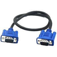 RGB VGA Cable Male To Male Female Braided Shielding High Premium HDTV VGA Computer Tv Display Signal Short Cable 0.3m/0.5m/1.5m