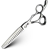 6-inch professional hair thinning scissors, two types of thinning hair scissors with long-lasting sharpness made of 440C steel