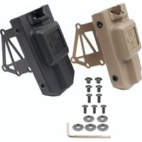 Tactical Tourniquet Storage Fanny Pack Molle EMT Box with 3-Slot Holster Mount Bracket for Climbing - Solid Colo