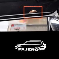 2Pcs Car Lamps Auro Door Projector Welcome Light For Mitsubishi Montero Pajero 2006 2014 2015 2016 2017 - 2018 Grandis 2003-2011
