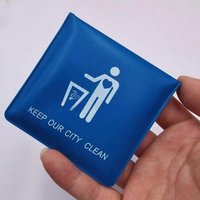 Flame Retardant Ashtray Pouch Portable Pocket Odor Proof Bag For Outdoor Picnic Camping Car Use