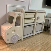 Custom Kids Toy Storage Organizer Hot Sell Foldable Shelf Bookshelf Toys Drawers Storage Rack Cabinets