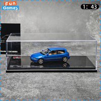 LCD 1/43 Car Model Honda Civic SiR II EG6 Car Model Simulation Model Diecast Model Collect Ornament Boy Custom Birthday Toy Gift