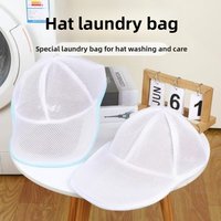 1/3/5pcs Reusable Hat Protective Bag, Breathable Mesh Anti-deformation Pouch, Portable Organizer for Daily Cap Washing
