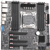 Cloud Star C612-8P M-ATX Motherboard LGA2011-3 DDR4 8 Memory Slots M.2 NVMe Quad 2.5G LAN BMC PCIe 3.0 ECC RECC NAS Build