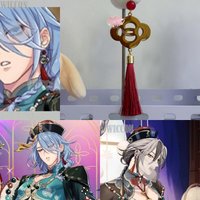 Edmond Game Nu carnival Cosplay Costume Disordered Horror Night Earring Earwear Ear Clip Ear Stud Prop Accessories Halloween Cos