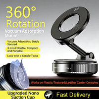 2026 Vacuum Suction Phone Holder Magnetic Car Navigation Bracket 360 Degree Rotation For Xiaomi Iphone Huawei Multyple Phone New