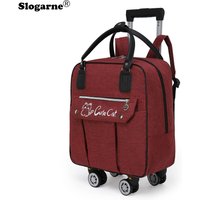 Trolley Large Capacity Travel Bag Wheels Spinner Luggages Portable Boarding Bag Backpack Handbag Rolling Suitcase Travel Duffels