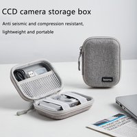 【CCD Camera Storage Box EVA Mini Camera Shockproof Case Hard Shell Carrying Case Suitable For Fuji Camera Case】