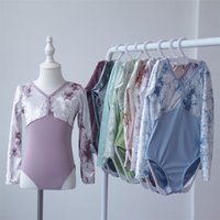 Dance Clothes Girls Jumpsuits Costume Kids Ballerine Suit Children Ballet Leotards Gymnastics Girl Ballet Skirt Romper Set