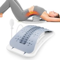 Back Stretcher Height Adjustable Airbag Lumbar Support Traction Device Waist Stretching Massager Waist Lifting Pilates Board