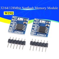 1/5/10Pcs Javino W25Q32 32Mbit / W25Q64 64Mbit / W25Q128 128Mbit 8MByte FLASH storage Module SPI Interface BV FV
