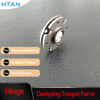 (2 pieces)360° Rotatable Dual-Axis Damping Hinge with Arbitrary Stop Tilt for Medical Instruments And Industrial Devices