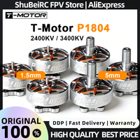 T-Motor P1804 Brushless Motor 2400kv 3400kv 4/6S 1.5mm/5mm Shaft for 3-4inch RC Racing FPV Freestyle Drones