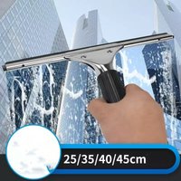 Household Glass Wiper Cleaning Bathroom Mirror Cleaner With Silicone Blade Hook Car Shower Squeegee Scraper