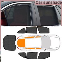 Car Mesh Sunshade For Kia Carens Rondo7 MK2 UN 2007~2013 Naza Citra 2 Rondo Magnetic Window Sun Visor Shade Curtains Accessories