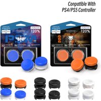 PS4 PS5 Performance Thumb Grips (2-Pack) - High & Low Rise Anti-Slip Joystick Covers for Enhanced Control