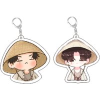 Cartoon Koop Star Keychain Cute Kawaii Purse Bag Backpack Car Key Chain Earbud Case Accessriose Collectors Fans Women Men Gift