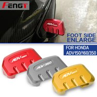 FOR HONDA ADV150 ADV160 ADV350 Motorcycle Foot Side Stand Enlarger Plate Footrest Kickstand Extension Pad ADV 150 160 350