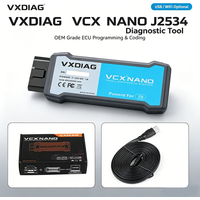VXDIAG VCX NANO OBD2 Narzędzie Diagnostyczne WiFi/USB Pełny Skaner Systemowy Kodowanie ECU Programowanie SAE-J2534 dla Samochodów Wielu Marek