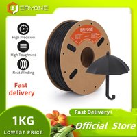 ERYONE 1KG ASA Glass Fiber Filament Premium Big Sale 3D Print,asa-gf filament black white color,Odorless Printing 1KG/Spool