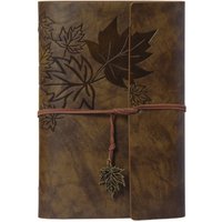 A7/A6/A5 Travelers Vintage Notebook Kraft Paper PU Leather PU Leather Kraft Notebook Binder Notepad Spiral Notebook School