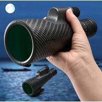 10-30x52 Monocular High-Power Dual Focus Optical Zoom Scope High Magnification Telescope Long Range Waterproof Scope Camping